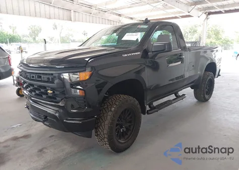 2025 Chevrolet Silverado 1500 2Wd Long Bed Wt из США, поврежденный, VIN 3GCNAAEK3SG292342